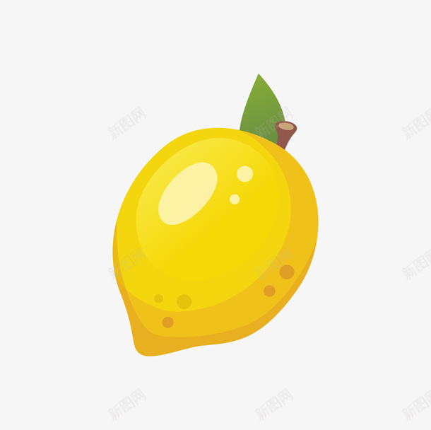 一颗黄色柠檬卡通图png免抠素材_88icon https://88icon.com 卡通 柠檬水 柠檬片 美味的 酸酸甜甜 黄色柠檬