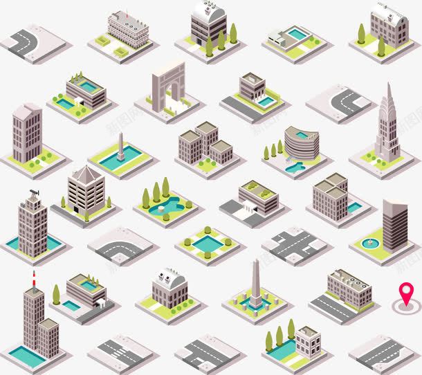 建筑png免抠素材_88icon https://88icon.com 3D建筑 地产建筑 城市建筑 建筑 房屋建筑 时尚元素 景观 现代时代 矢量素材 空间环境 立体建筑