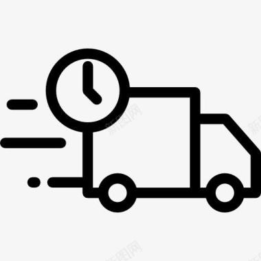 搬货员货车图标图标