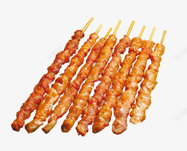 碳烤羊肉串png免抠素材_88icon https://88icon.com 烤串 烧烤 碳烤 肉食 食物