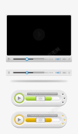 控制面板播放器高清图片