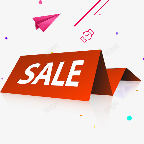 SALE促销立体购物标签psd免抠素材_88icon https://88icon.com SALE 促销 打折 折扣 标签 活动 立体 红色 购物 贴纸