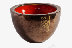 中国风棕色蓄水陶缸素材