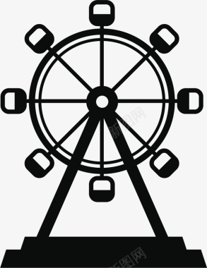 党徽标志素材新加坡摩天轮矢量图图标图标