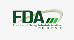 绿色大气企业FDA认证标志图素材