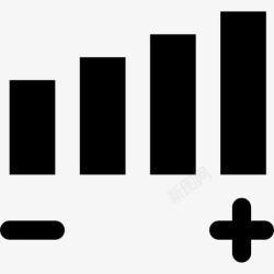 音量柱音量调节符号图标高清图片