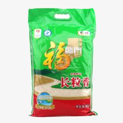 一袋米长粒米高清图片