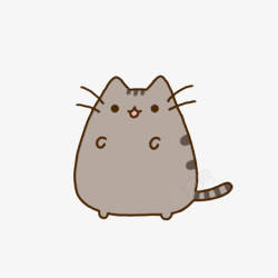 可爱的龙猫卡通可爱的幸福龙猫高清图片