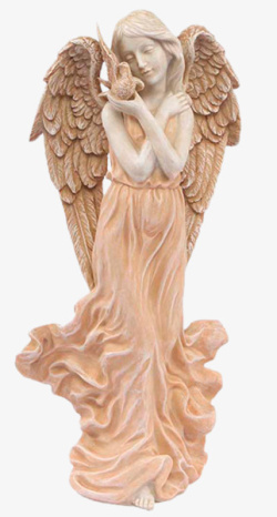 天使宝宝石膏雕像素材