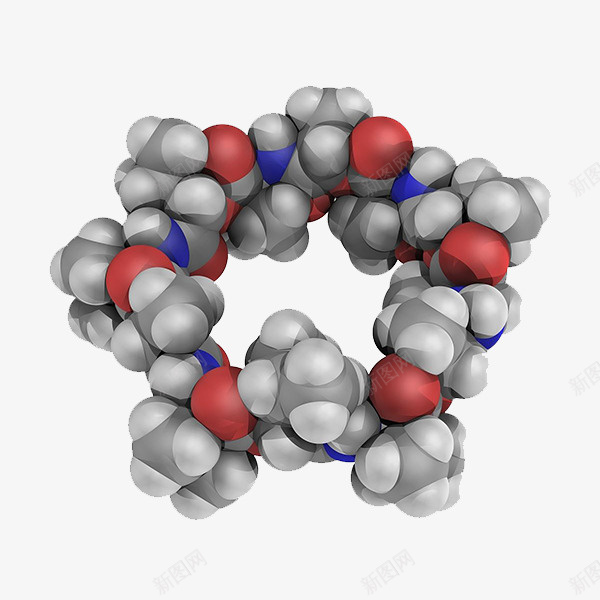 分子链元素png免抠素材_88icon https://88icon.com 分子矢量 分子链 分子链DNA 生物分子