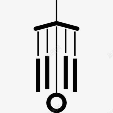 风铃PNG风铃变为温泉图标图标