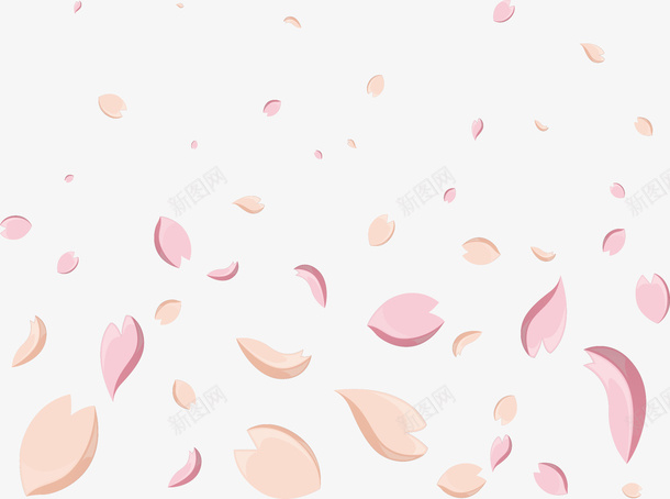 浪漫飞舞樱花花纹png免抠素材_88icon https://88icon.com 樱花 樱花花瓣 浪漫花瓣 矢量png 粉红花瓣 花飘落 飞舞花瓣
