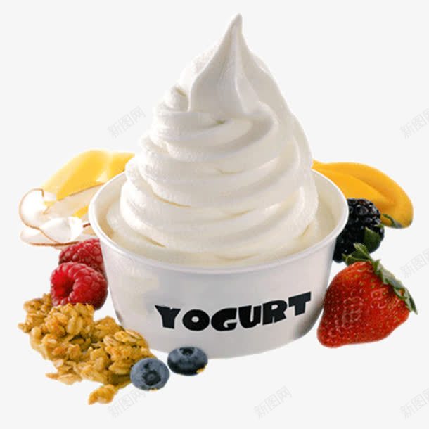 酸奶冰淇淋psd免抠素材_88icon https://88icon.com 冰淇淋 吃零食 水果冰淇淋 过大年 酸奶 零食