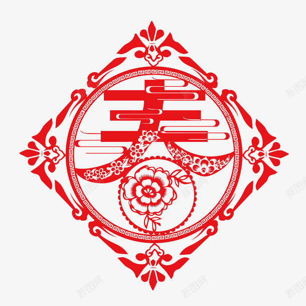 新春贺喜剪纸png免抠素材_88icon https://88icon.com 剪纸 新年剪纸 新春剪纸 春节剪纸