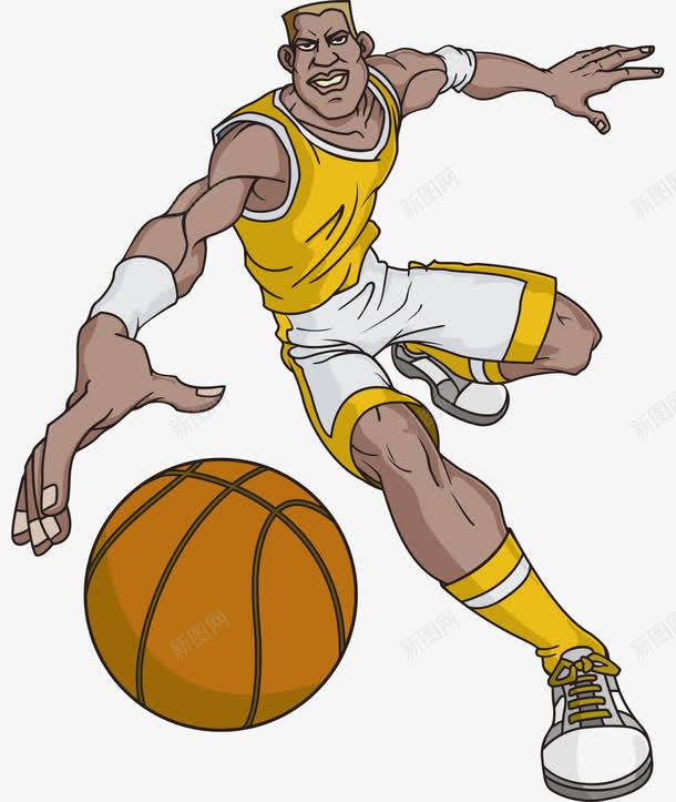 卡通打篮球漫画运动员png免抠素材_88icon https://88icon.com 卡通的运动员 打篮球的运动员 漫画的篮球员 矢量的人物