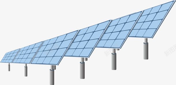 光伏发电板太阳能png免抠素材_88icon https://88icon.com 光伏发电 光伏板 发电 太阳能