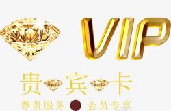 VIP钻石贵宾卡图素材