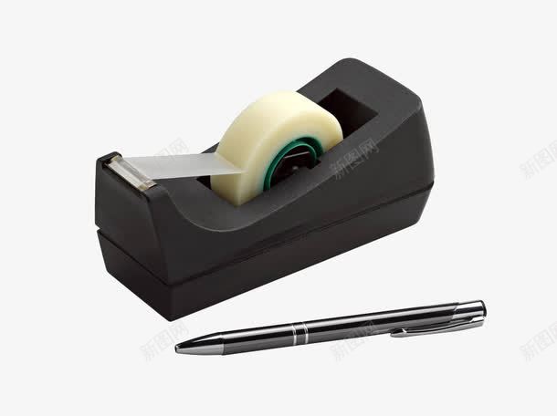 黑色手绘办公文具胶带png免抠素材_88icon https://88icon.com 办公文具 矢量手绘 笔 胶纸 贴纸 透明胶布贴纸 透明胶带 黑色