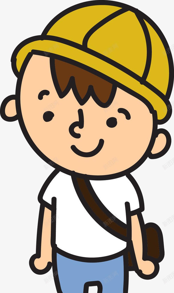 戴着帽子的小男孩png免抠素材_88icon https://88icon.com 儿童 卡通漫画 可爱的小朋友 学前教育 学生 孩子 幼儿园 祖国的花朵