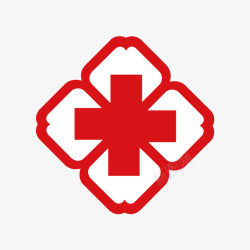 医疗红色红十字关爱矢量图素材
