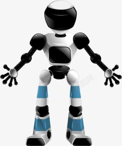 科技感人形机器人素材