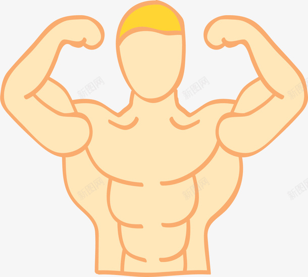 肌肉强壮卡通男人png免抠素材_88icon https://88icon.com 健康 健身房 卡通男人 强壮肌肉男 强身健体 肌肉男 肌肉男漫画 运动健身 锻炼