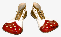 杂耍小丑鞋素材