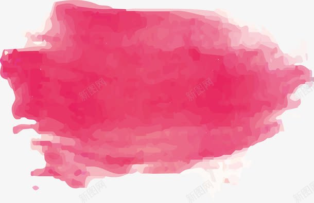 粉红色水彩笔刷png免抠素材_88icon https://88icon.com 晕染效果 水彩笔刷 矢量png 笔刷 粉红色 粉色笔刷