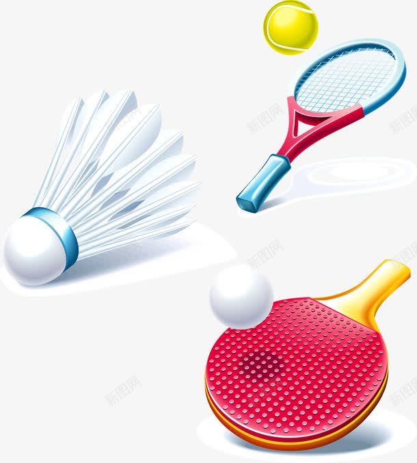 球类png免抠素材_88icon https://88icon.com 乒乓球 球类 网球 羽毛球