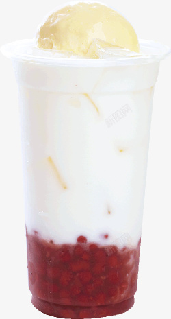 实物酸奶饮品素材