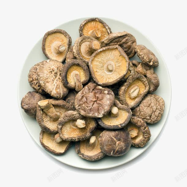一盘干香菇png免抠素材_88icon https://88icon.com 一盘干香菇 实物 干燥 盘子 菌类 蔬菜 蘑菇 褐色 调味品 香菇青菜