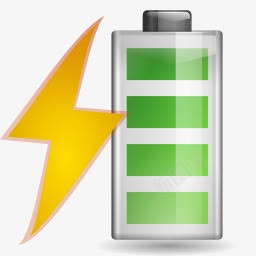 电池维护电池充电状态图标图标