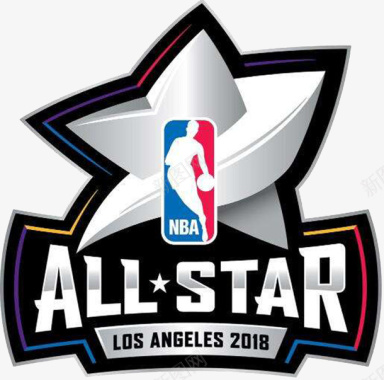 收纳篮NBA2018洛杉矶全明星比赛标志图标图标