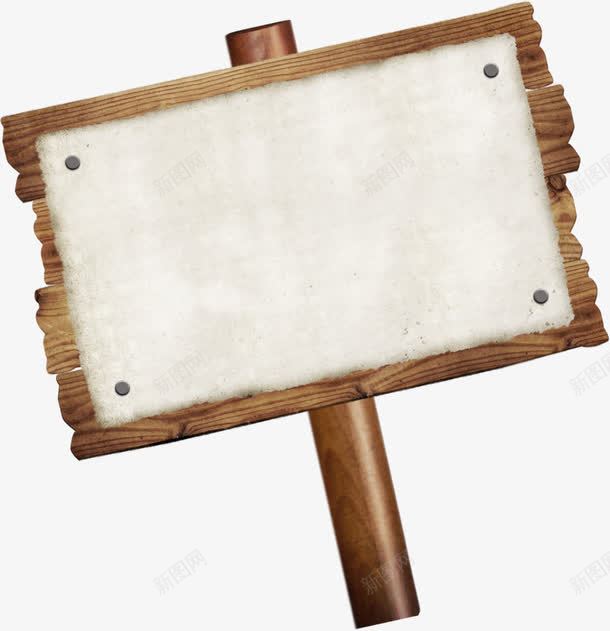 复古标示牌png免抠素材_88icon https://88icon.com 免费PNG 手绘 木板标示牌 标示 棕色 牌子