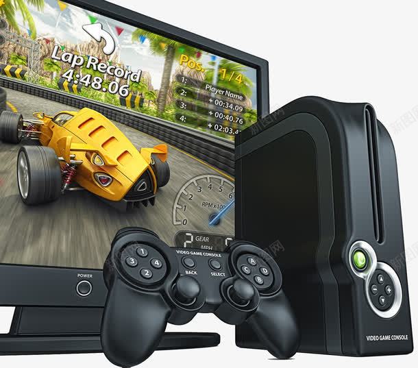 模拟赛车游戏png免抠素材_88icon https://88icon.com 游戏主机 电子游戏 电子设备 赛车游戏