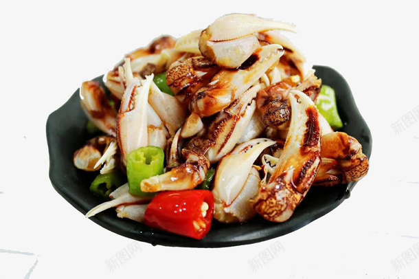 风味麻辣蟹钳png免抠素材_88icon https://88icon.com 滋补 维生素 营养 蛋白质 螃蟹 食物 食疗 麻辣蟹钳