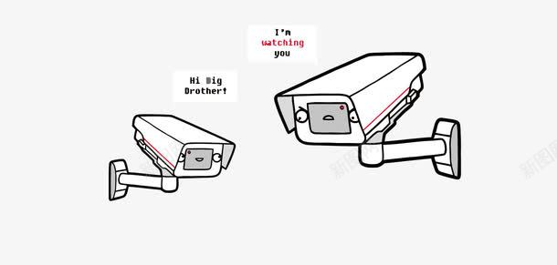 监控摄像头矢量图eps免抠素材_88icon https://88icon.com PNG图片 PNG图片素材 PNG素材 PNG素材免费下载 卡通 安全 摄像头 监控 监视 矢量图