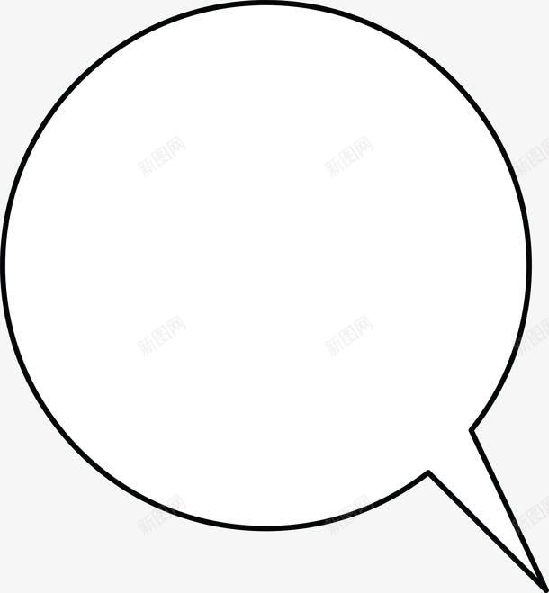 圆对话框png免抠素材_88icon https://88icon.com 圆形 对话 对话框简笔画 聊天 说话