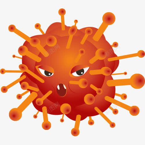 病菌细胞体png免抠素材_88icon https://88icon.com 病毒 癌症 癌细胞 细菌图