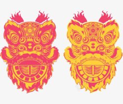中国舞狮素材