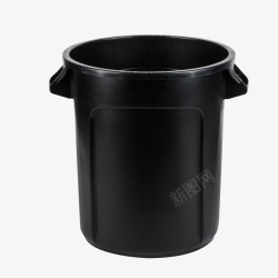 医疗垃圾桶时尚黑色垃圾桶广告高清图片