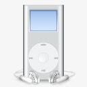 灰色文本框iPodmini灰色图标图标