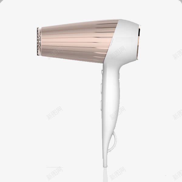 白色的吹风机png免抠素材_88icon https://88icon.com 吹风机 大气 有特色 白色 简约 精美 精致 造型独特