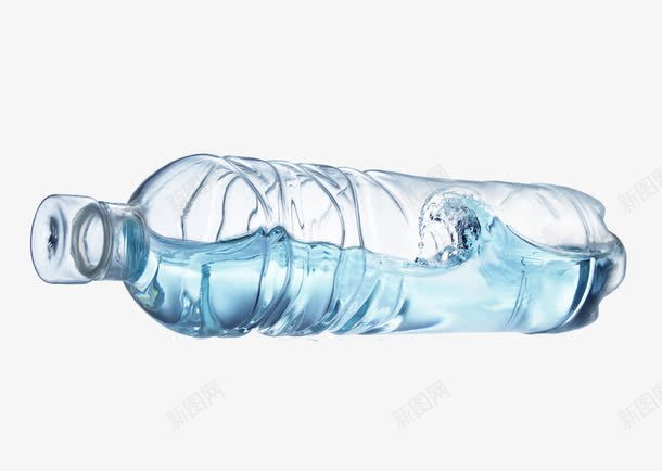 透明矿泉水瓶png免抠素材_88icon https://88icon.com 元素 水 水花 矿泉水瓶 透明水瓶