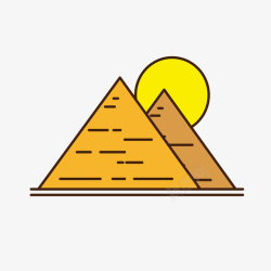 务流程线条图标三角金字塔矢量图图标高清图片