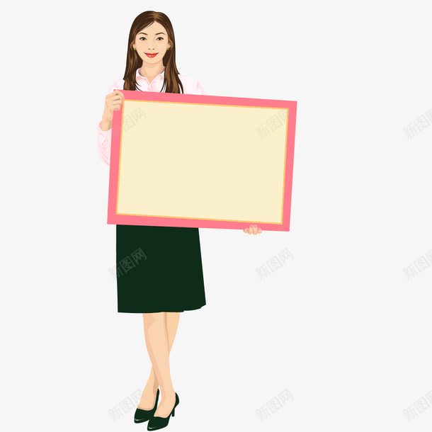 举着牌子的老师png免抠素材_88icon https://88icon.com 举牌子的人 举着 牌子的 矢量素材 老师