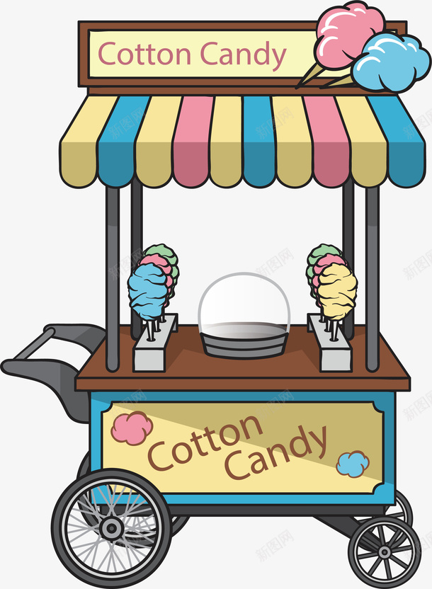 糖果节摆摊位矢量图eps免抠素材_88icon https://88icon.com 促进消费 卖东西 地摊经济 小摊贩 手绘风 摆地摊 摆摊 摊位 棉花糖 矢量png 矢量图 糖果节 经济 路边摊 集市