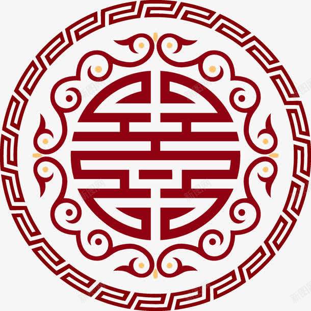 窗花png免抠素材_88icon https://88icon.com 中国风 复古 窗户 窗花 门窗