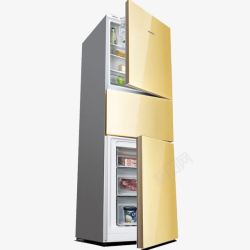 冰洗多门大容量冰箱高清图片