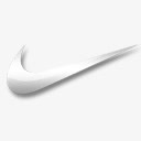 耐克白足球标志png免抠素材_88icon https://88icon.com nike white 白 耐克 耐克logo